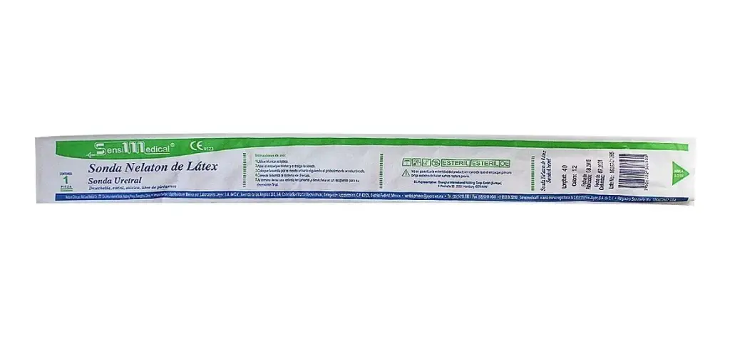 Sonda Nelaton De Latex 40cm, Cal. 12 Sensimedical