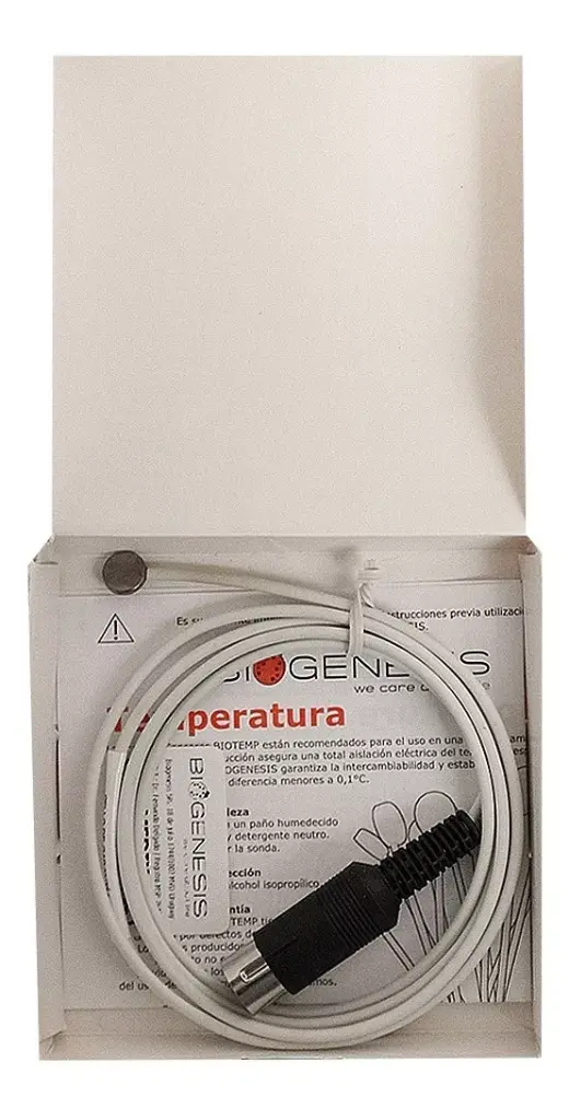Sonda De Temperatura De La Piel Adulto Biotemp.800pt