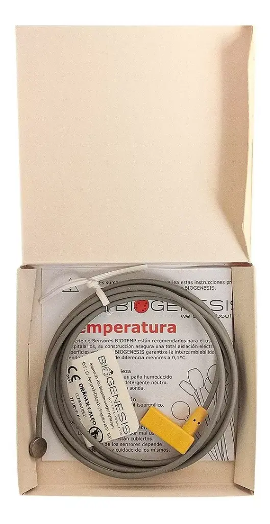 Sensor De Temperatura Adulto Compatible Dräger/siemens