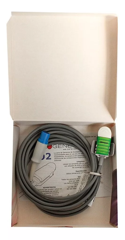 Sensor Spo2 Tipo Clip Pediatrico Compatible Dräger/siemens
