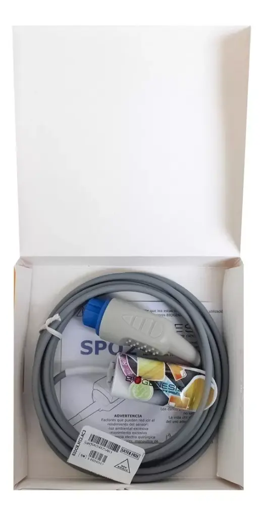 SENSOR SPO2 TIPO CLIP COMPATIBLE CON MONITORES MINDRAY BIOOX.MI2.AC3