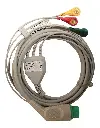 Cable De Ecg De 3 Derivaciones Tipo Snap Compatible Mennen