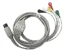 Cable Ecg De 5 Derivaciones Tipo Snap P/ Monitor Bci