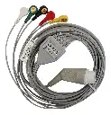 Cable Ecg De 5 Derivaciones Tipo Snap Compatible Philips/hp
