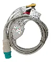 Cable Ecg 5 Derivaciones Tipo Clip Compatible Nihon Kohden