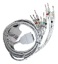 Cable Ecg 10 Derivaciones Tipo Plug Bioecg.bu.p10f