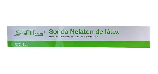 [07502308295650] Sonda Nelaton De Latex 40cm, Cal. 10 Sensimedical